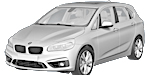BMW F45 C255C Fault Code